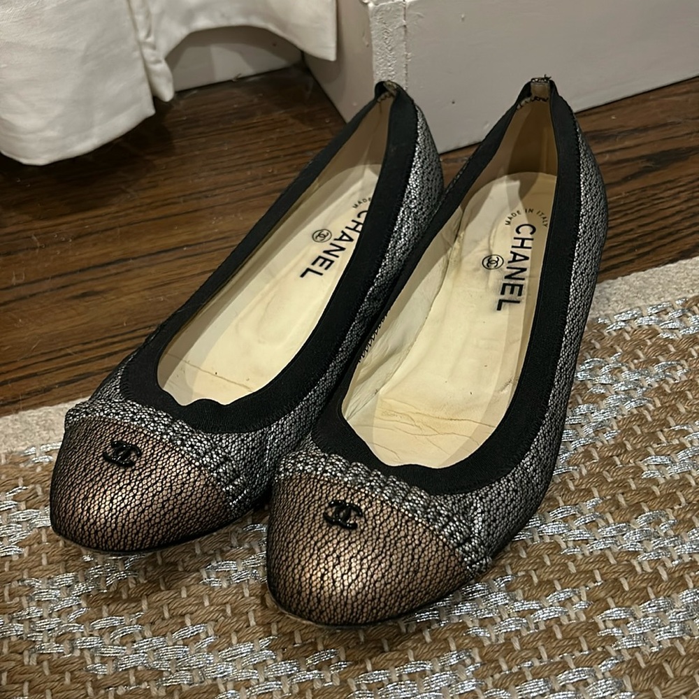 Chanel ballet flats